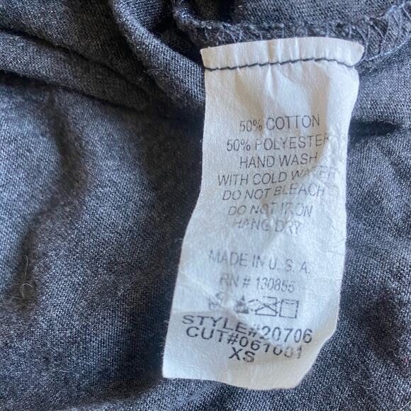 American Age Graphic Tank XS Stressed Well Dressed Coffee Obsessed Quote Top Fun - Picture 5 of 7